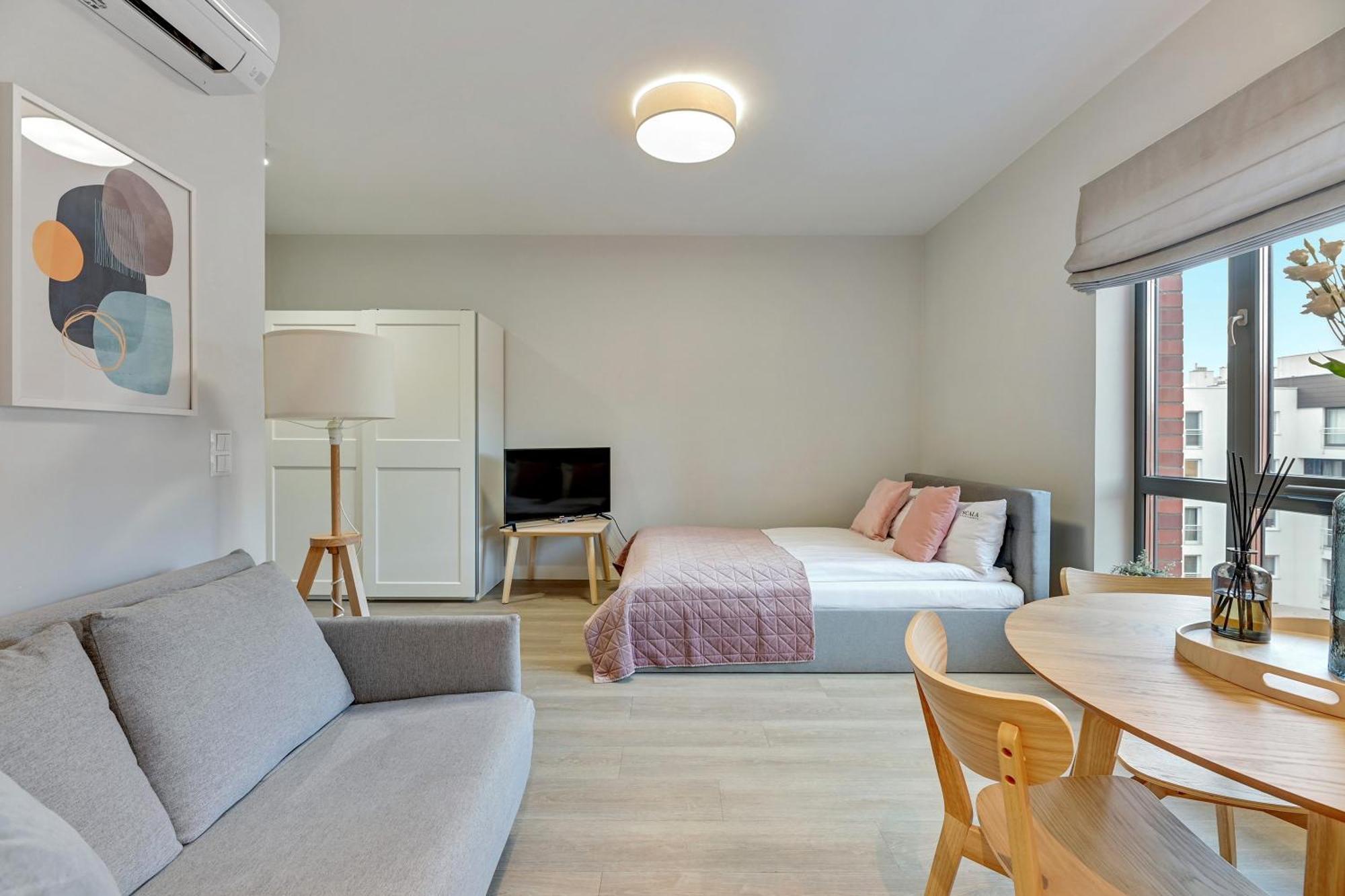 Scala Apartamenty By Moderna Profit- Lakowa 60C Gdansk Bagian luar foto